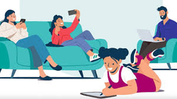 L'addiction aux &eacute;crans. Attention &agrave; l'isolement social !